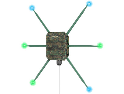 Wavlink AX3000 maršrutizatorius - kartotuvas kamufliažinis